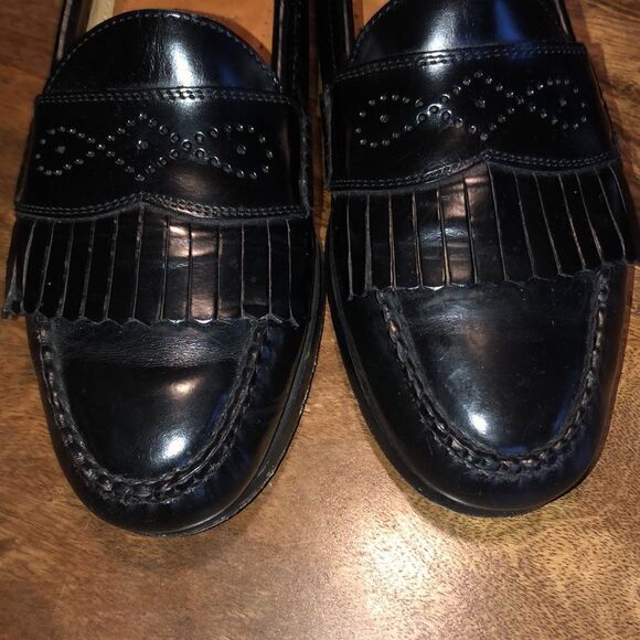 Cole Haan Men's Pinch Medallion Loafers size 9B Black - Picture 5 of 8